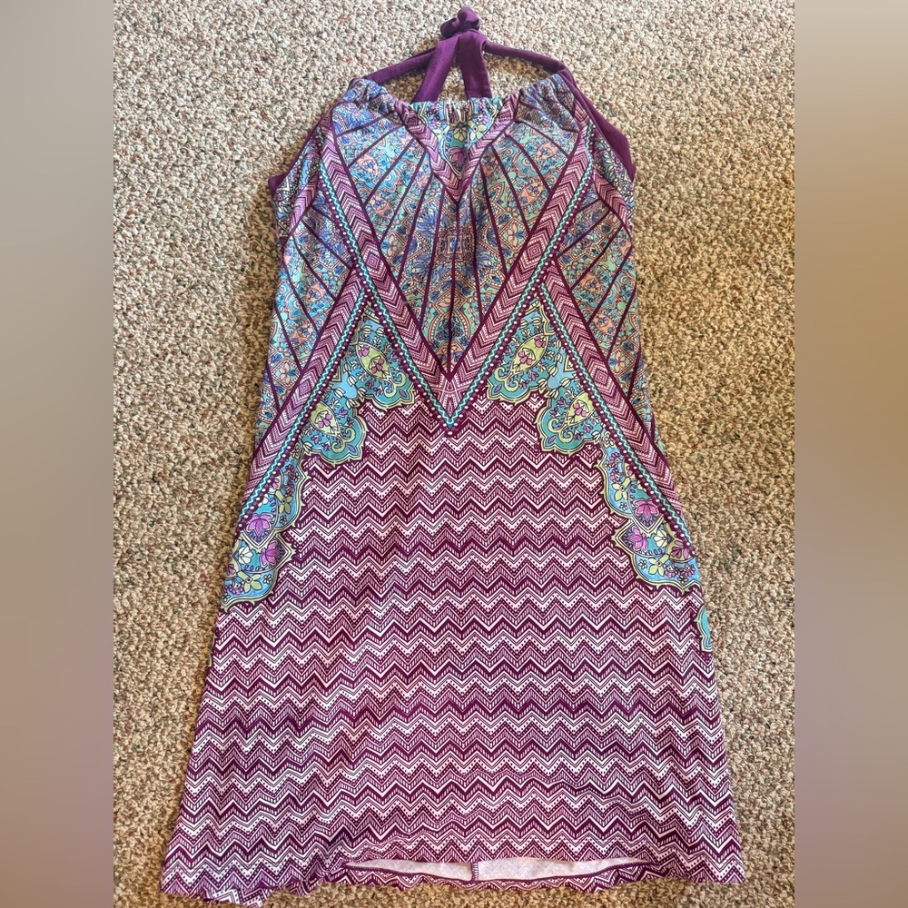 NWT Prana Quinn athleisure dress in Grapevine Samba